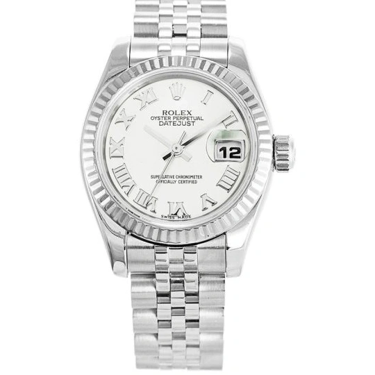 Rolex 174 White Roman Numerals Datejust StreetReady 0523
